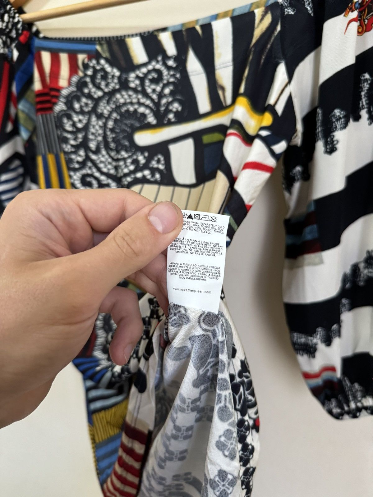 Designer × Japanese Brand SAVE THE QUEEN mesh top engraving like Jean Paul Gailtier Size M / US 6-8 / IT 42-44 - 9 Thumbnail