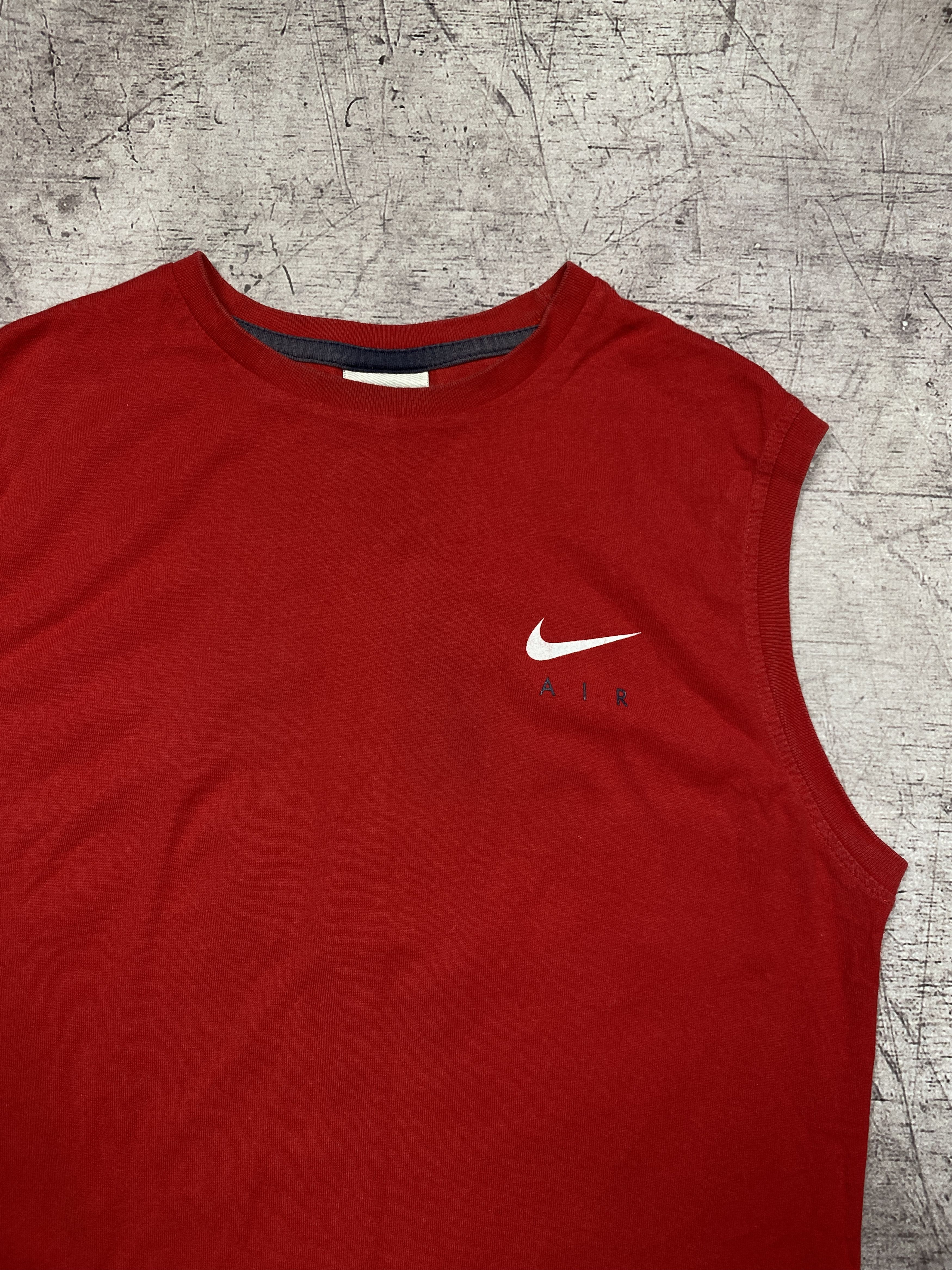 Nike × Vintage Nike Air Mens Sleveless T-Shirt Size US M / EU 48-50 / 2 - 6 Thumbnail