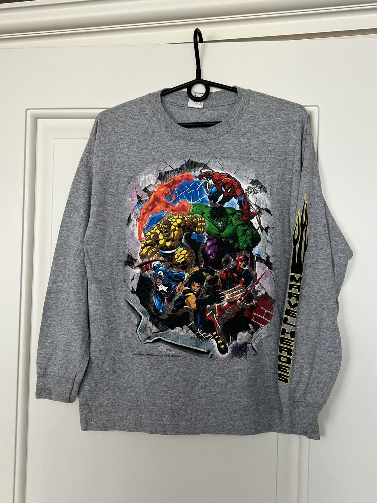 Marvel Comics Vintage 2002 Marvel Sweatshirt comics tee Size M Size US M / EU 48-50 / 2 - 1 Thumbnail