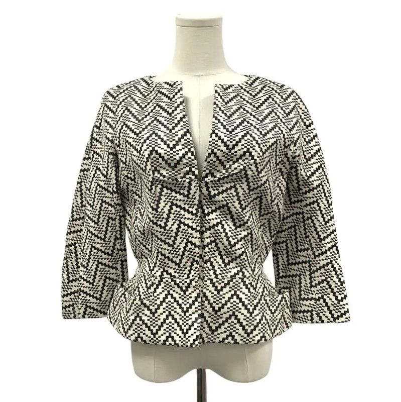 Dior Dior Cream Cotton Women's Jacket 0089 Size L / US 10 / IT 46 - 1 Thumbnail