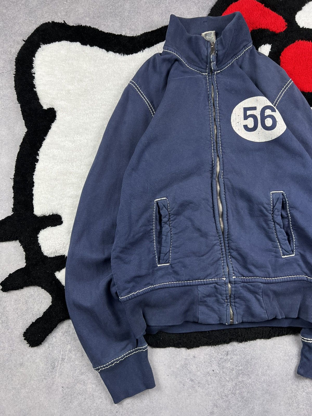 True Religion Y2K True Religion Full Zip #56 Bi Logo Rap Zip Sweatshirt Size US M / EU 48-50 / 2 - 2 Thumbnail