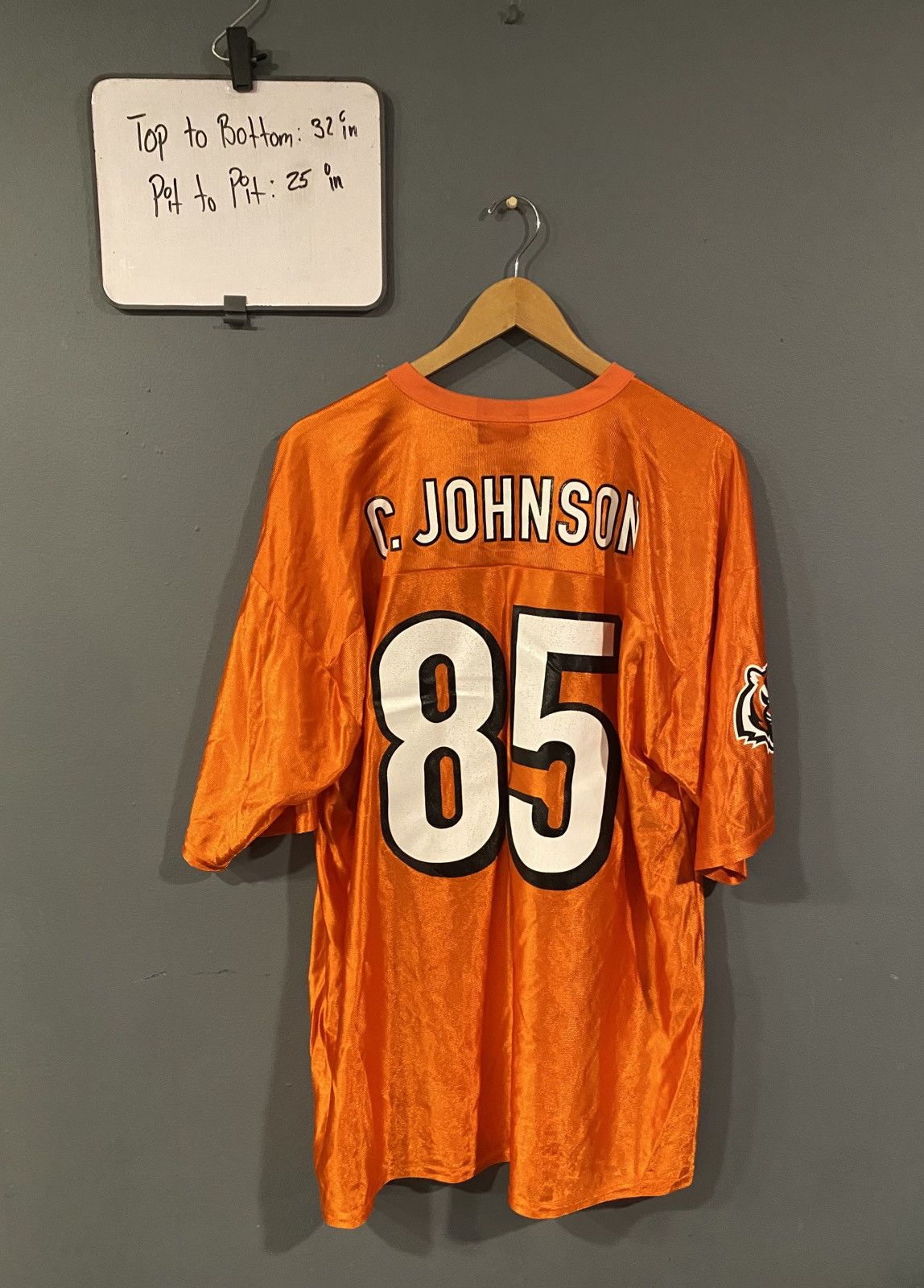 NFL Vintage Y2k Chad Johnson Cincinnati Bengals Jersey Size US XL / EU 56 / 4 - 3 Thumbnail