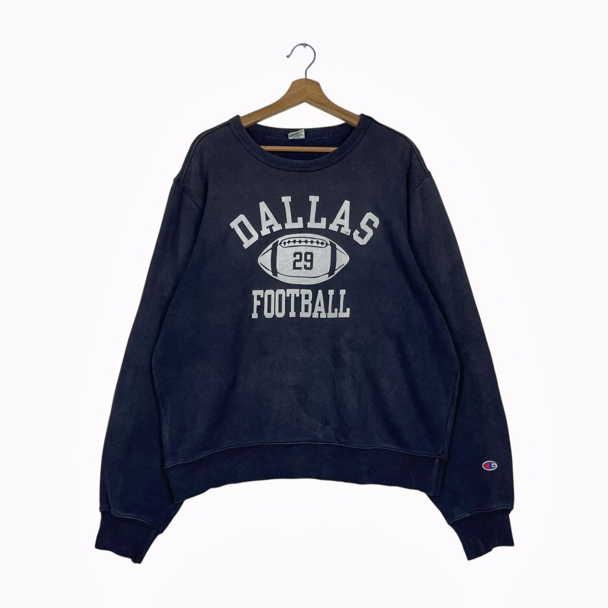 Champion Vtg 90s Champion Dallas Football Crewneck Sweatshirt Size US M / EU 48-50 / 2 - 1 Thumbnail