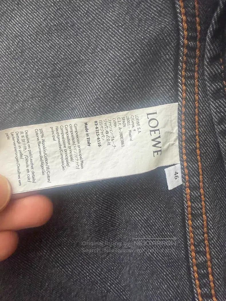 Loewe Loewe Denim Jacket Size US S / EU 44-46 / 1 - 3 Thumbnail