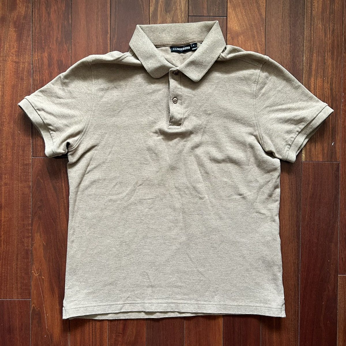 J.Lindeberg J. Lindeberg Beige Polo Size US S / EU 44-46 / 1 - 1 Thumbnail
