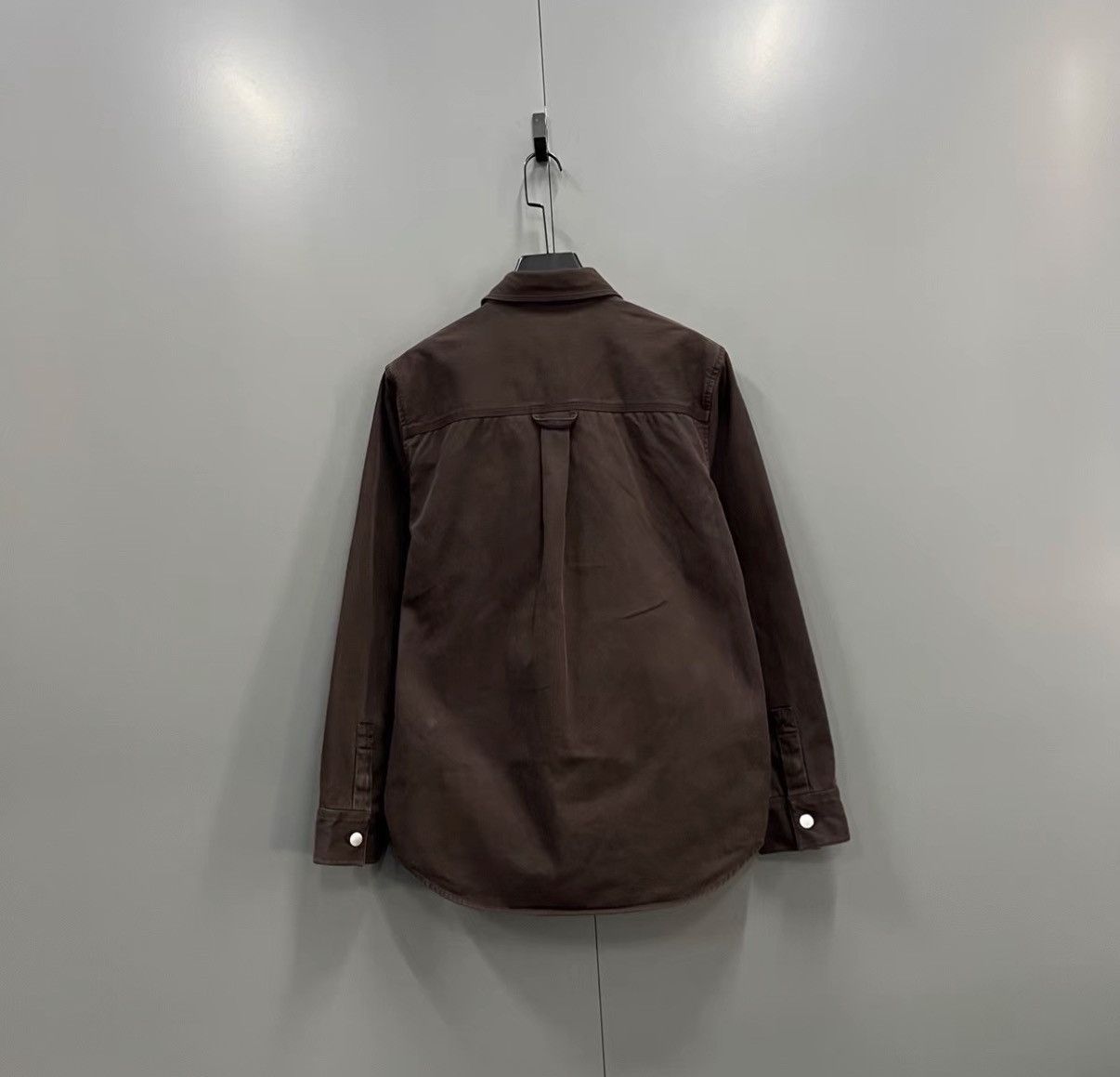 Bottega Veneta Bottega Veneta Dark Brown Lapel Shirt J41 Size US S / EU 44-46 / 1 - 2 Thumbnail