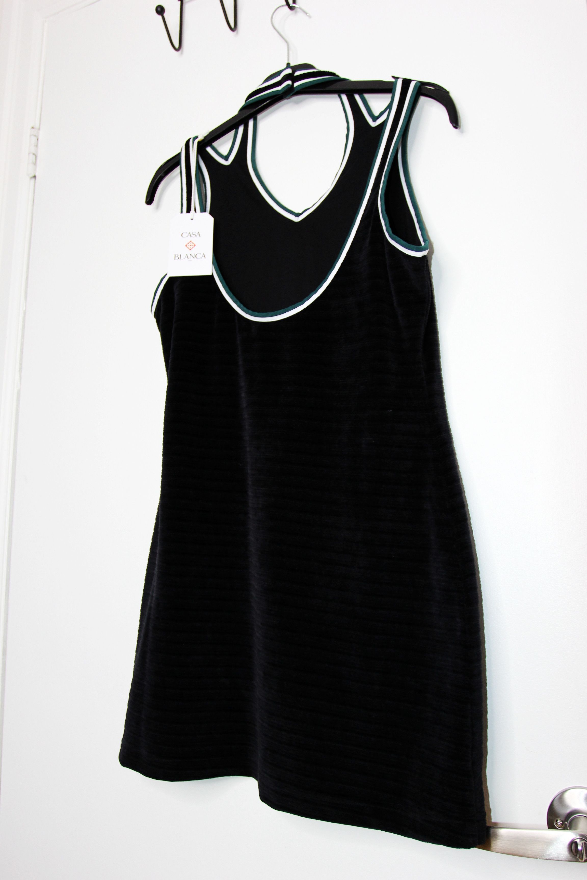 Casablanca BNWT AW25 CASABLANCA DROP NEEDLE VELOUR TENNIS DRESS L Size L / US 10 / IT 46 - 5 Thumbnail