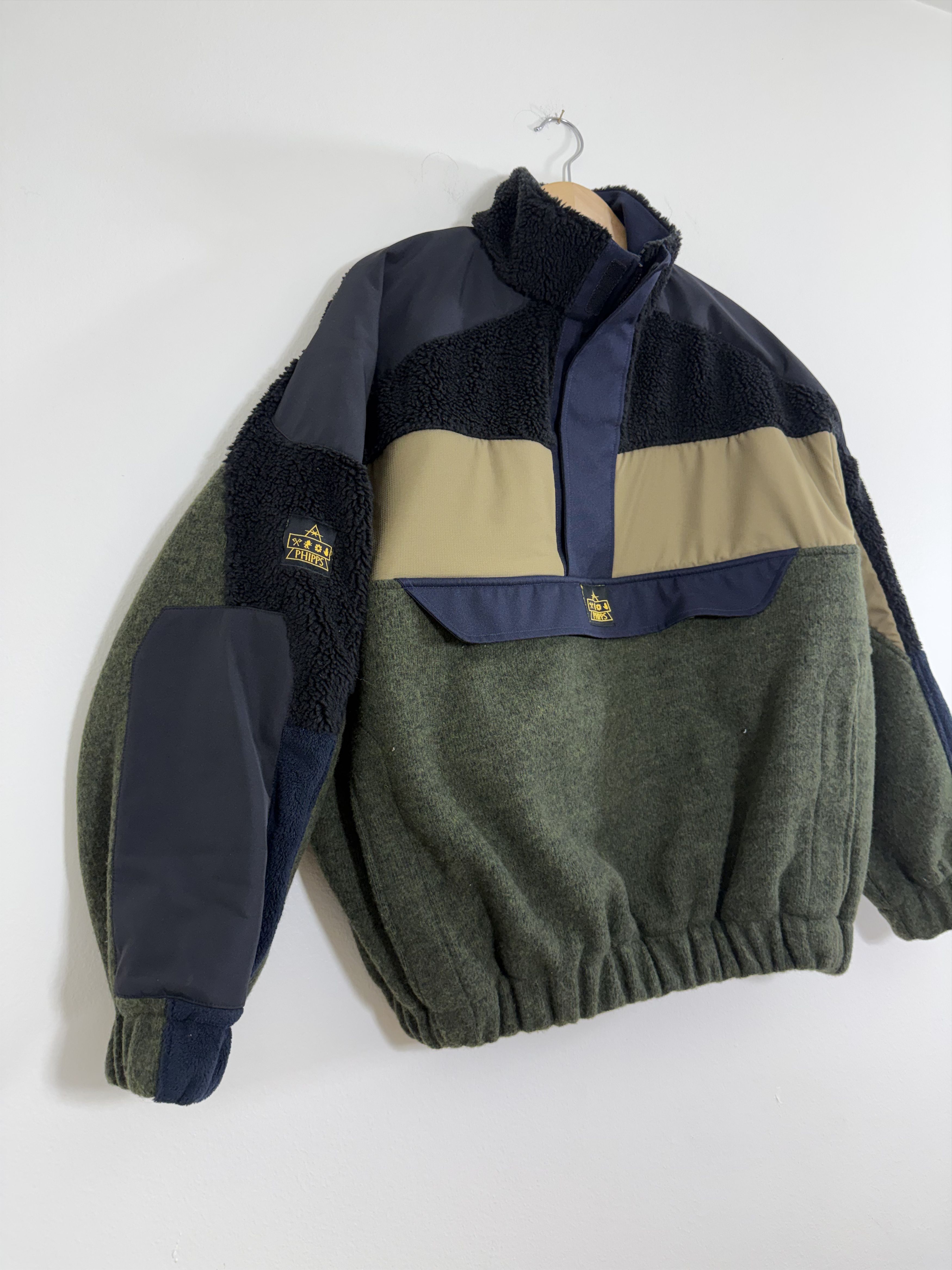 Phipps Wool / Fleece "Forest Multi-color Expedition" Jacket Size US S / EU 44-46 / 1 - 2 Thumbnail