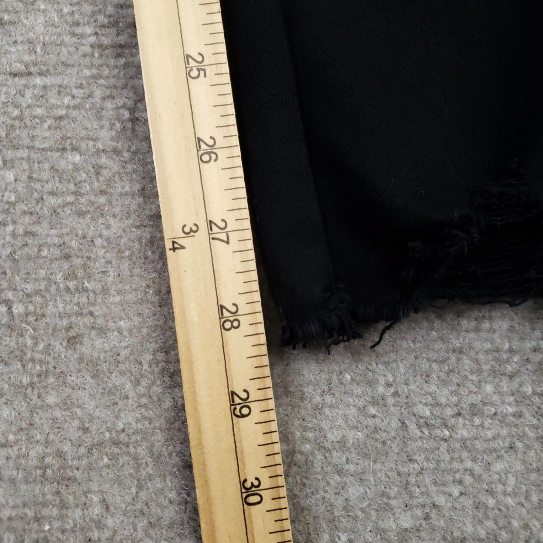 Vintage Judy Blue Jeans Womens 11/30 Black High Rise Skinny Tummy Control Stretch Size 32" / US 10 / IT 46 - 3 Thumbnail