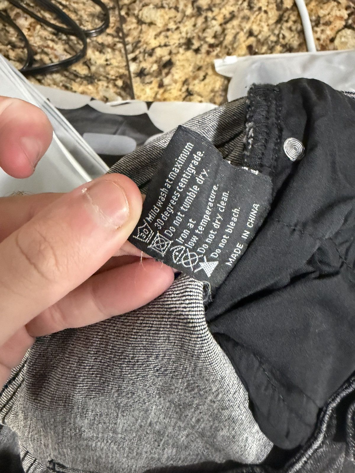 Godspeed Godspeed Patchwork Denim Shorts Black V2 Size 34 Men’s Size US 34 / EU 50 - 9 Thumbnail
