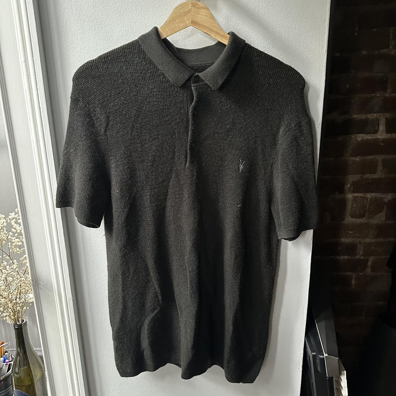 Allsaints Knit Polo Size US M / EU 48-50 / 2 - 1 Thumbnail