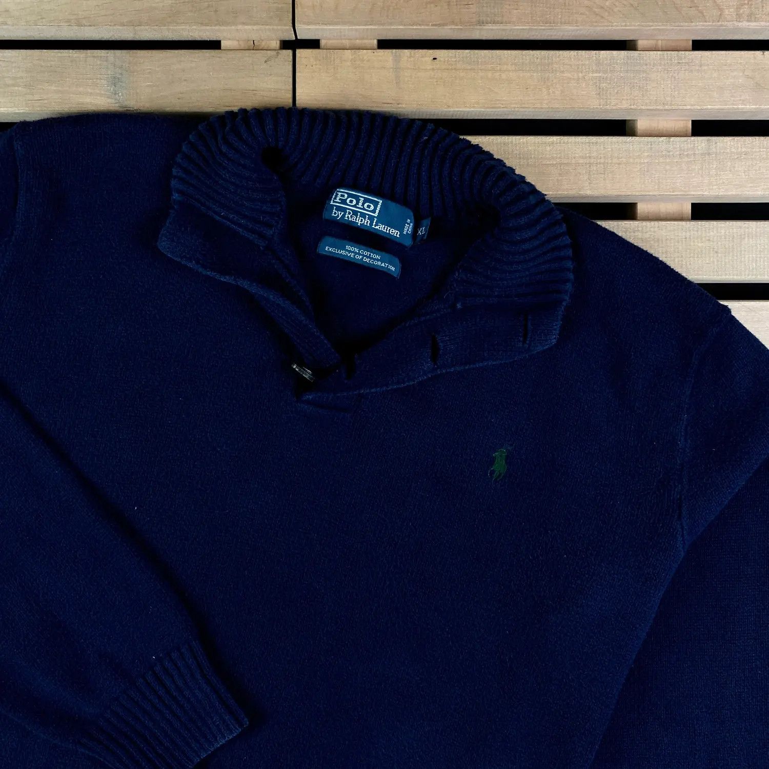 Polo Ralph Lauren Mens Sweater Pullover Polo Ralph Lauren Vintage Size XL Size US XL / EU 56 / 4 - 2 Thumbnail
