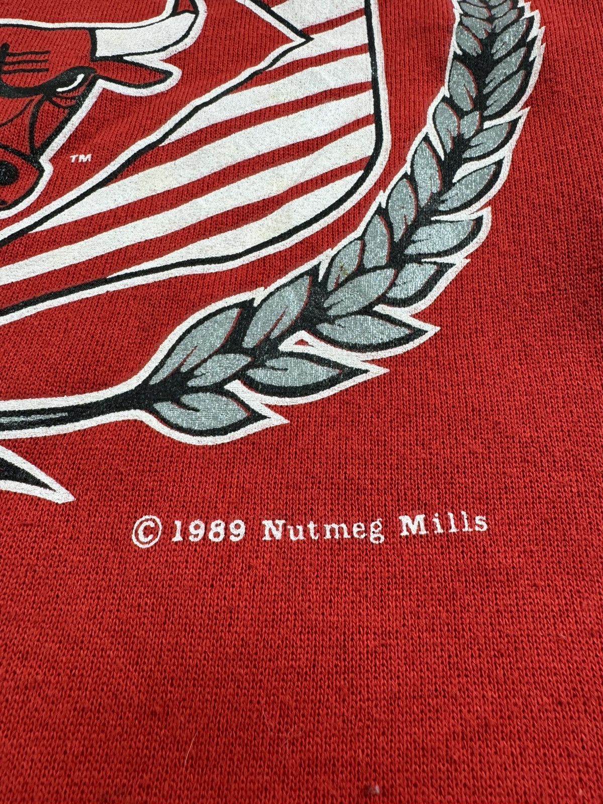 NBA 1989 Chicago Bulls NBA Varsity Sweatshirt Hoodie Pullover Size US L / EU 52-54 / 3 - 11 Thumbnail