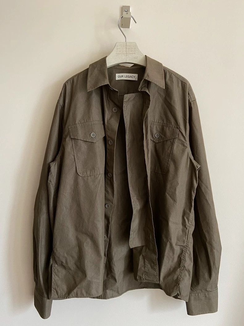 Our Legacy our legacy size 46 Double-buttoned pocket long-sleeved shir Size US S / EU 44-46 / 1 - 1 Thumbnail