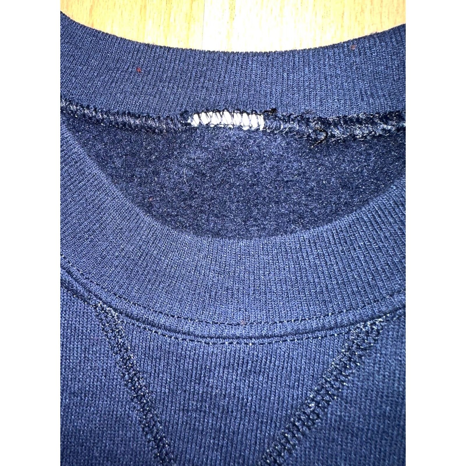 Vintage VINTAGE UCLA Sweatshirt 90s Pullover Size Medium Blue Embroidery Made in USA Size US M / EU 48-50 / 2 - 4 Thumbnail