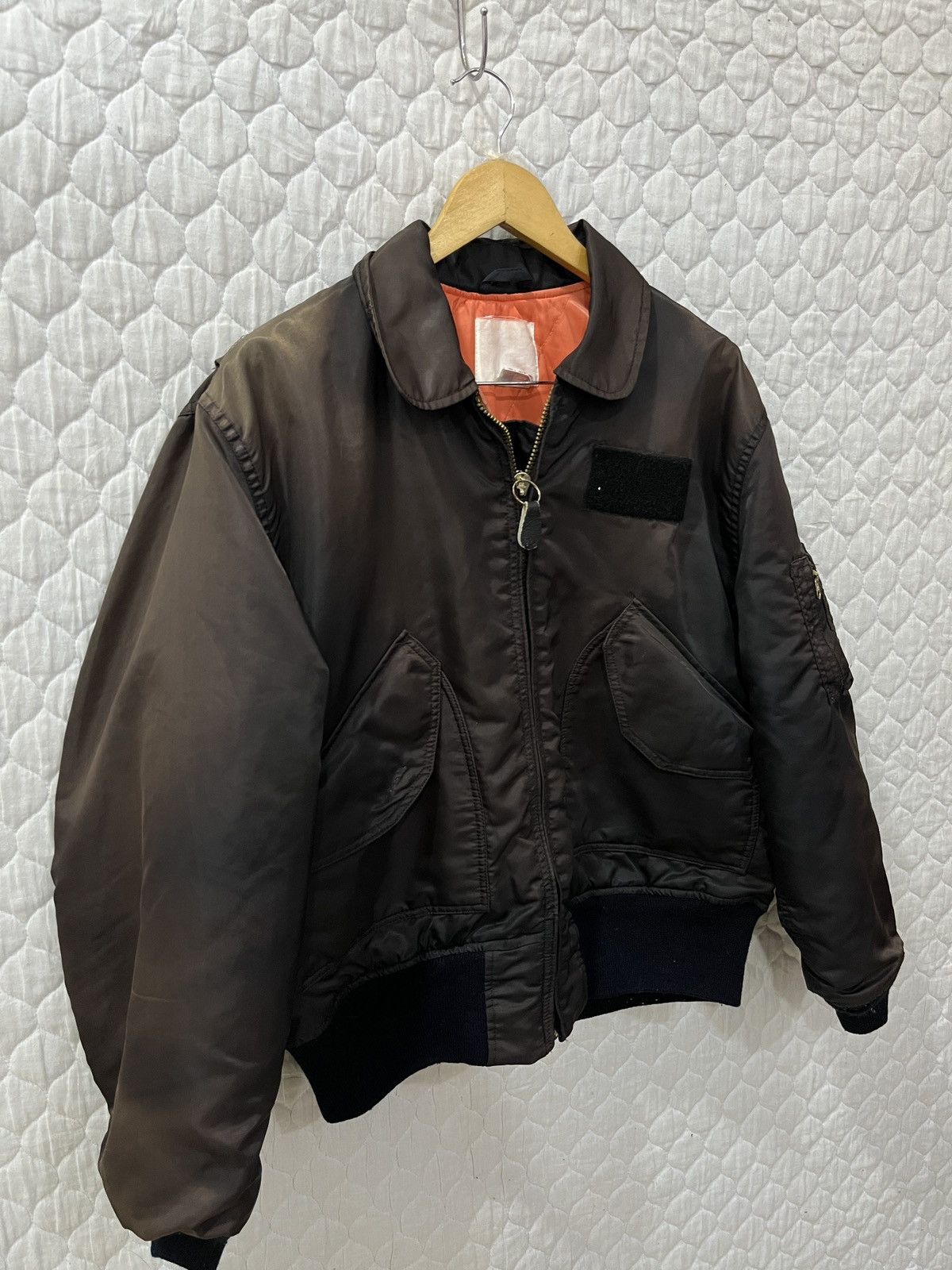 Vintage (Wwww)🔥🔥RARE US AIR FORCE BOMBER JACKET Size US M / EU 48-50 / 2 - 6 Thumbnail