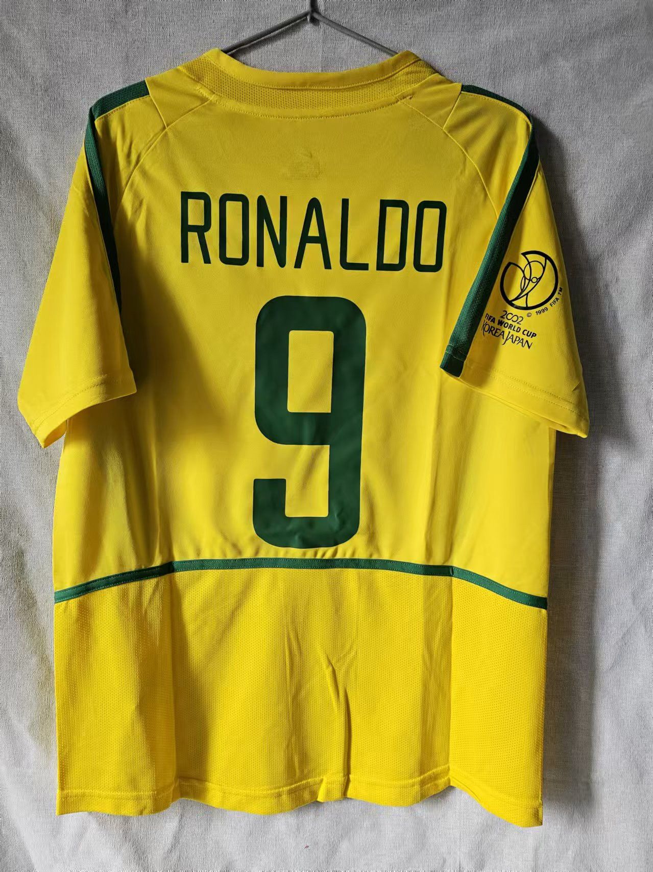 Other 2002 World Cup Brazil #9 Ronaldo Jersey Home L Size US L / EU 52-54 / 3 - 2 Thumbnail