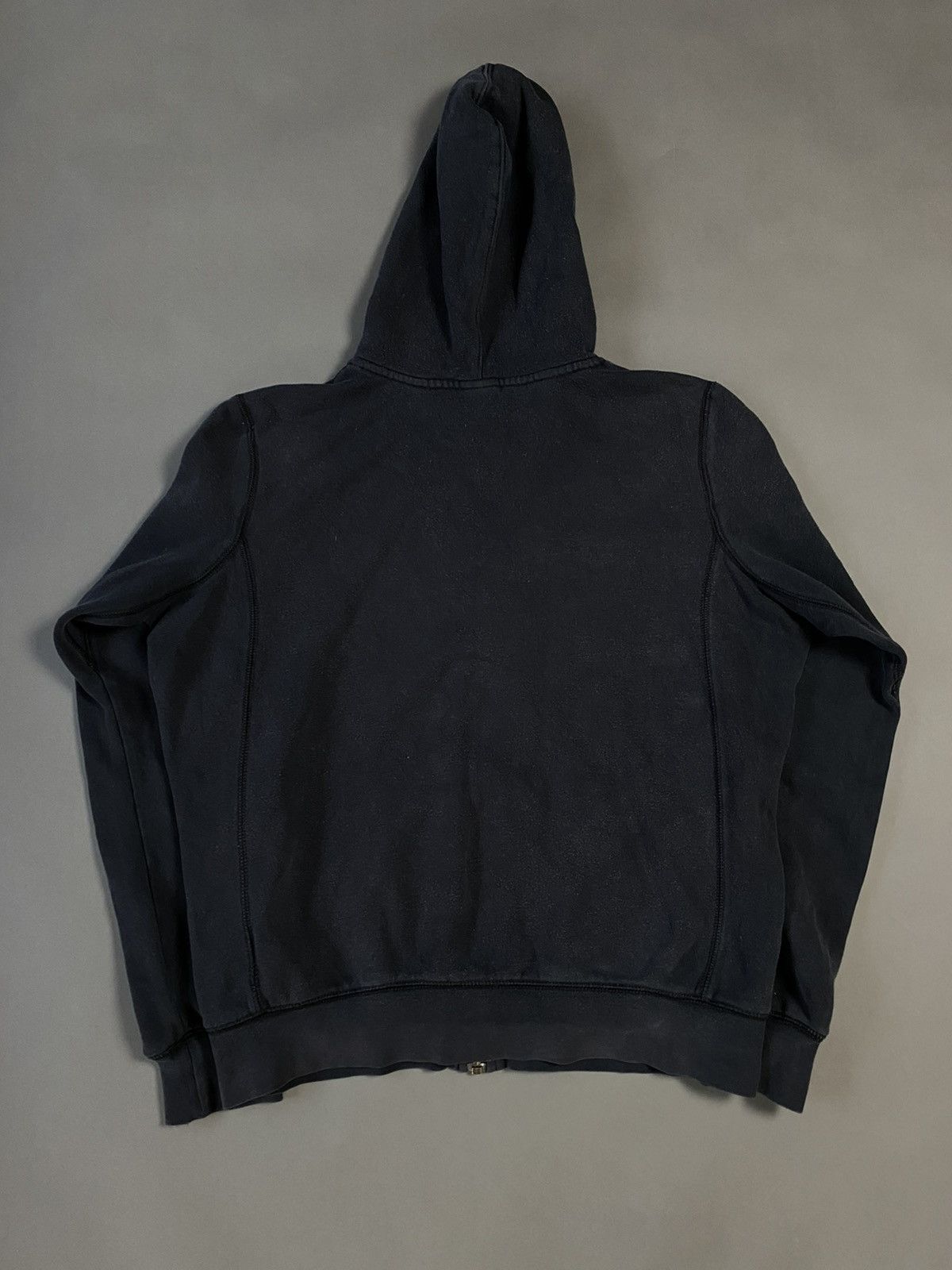 Nike × Vintage Nike vintage black zip hoodie small swoosh 2000s Size L / US 10 / IT 46 - 6 Thumbnail