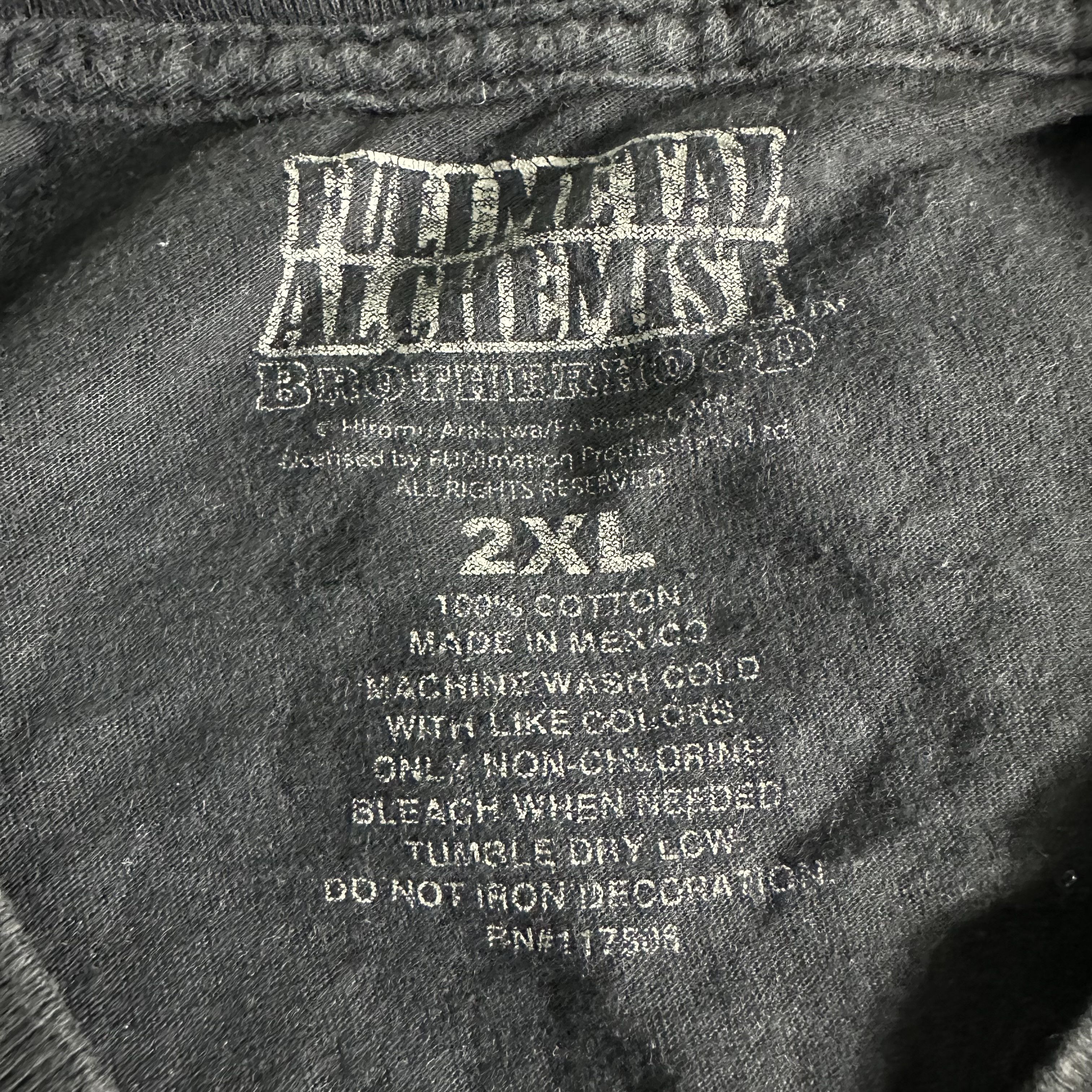 Anime 🔥RARE🔥Vintage Fullmetal Alchemist Brotherhood OVP T-shirt Size US XXL / EU 58 / 5 - 5 Thumbnail