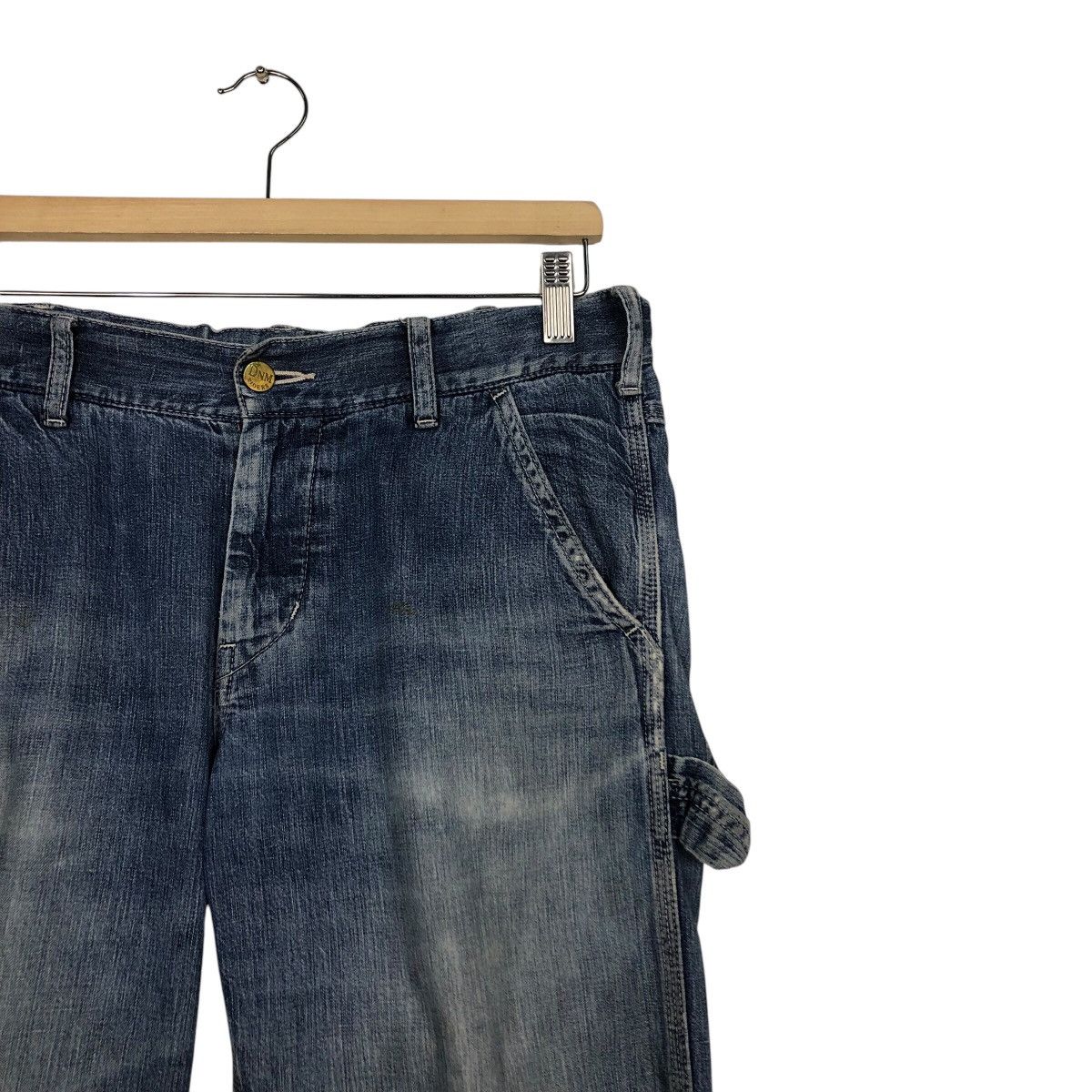 Japanese Brand × Vintage 📌Vintage Carpenter Denim Pants Worker Denim & Dungaree 92's Size US 32 / EU 48 - 7 Thumbnail