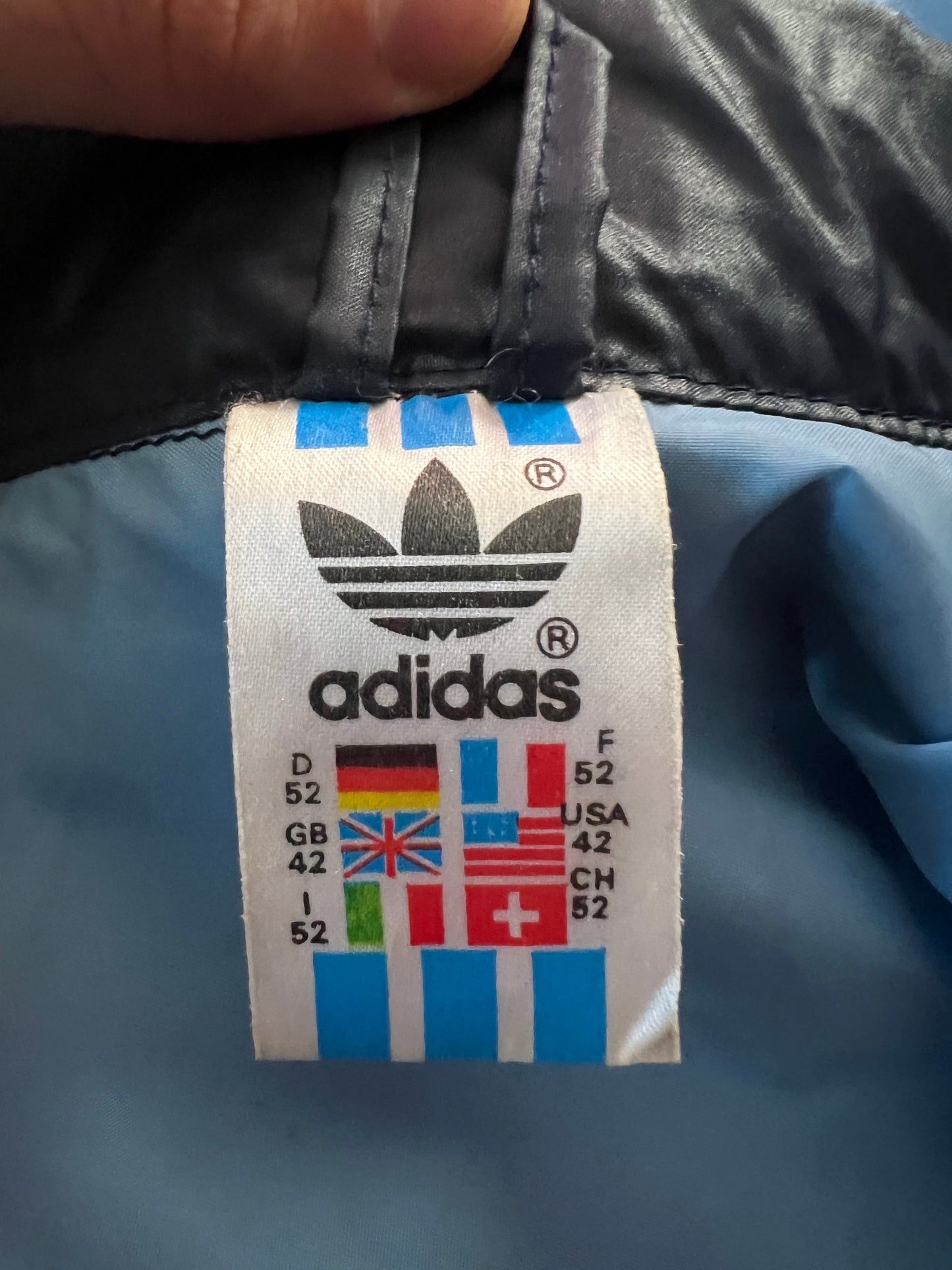 Adidas × Vintage 90s Adidas Originals Vintage Men's Rain Jacket - L Size US L / EU 52-54 / 3 - 5 Thumbnail