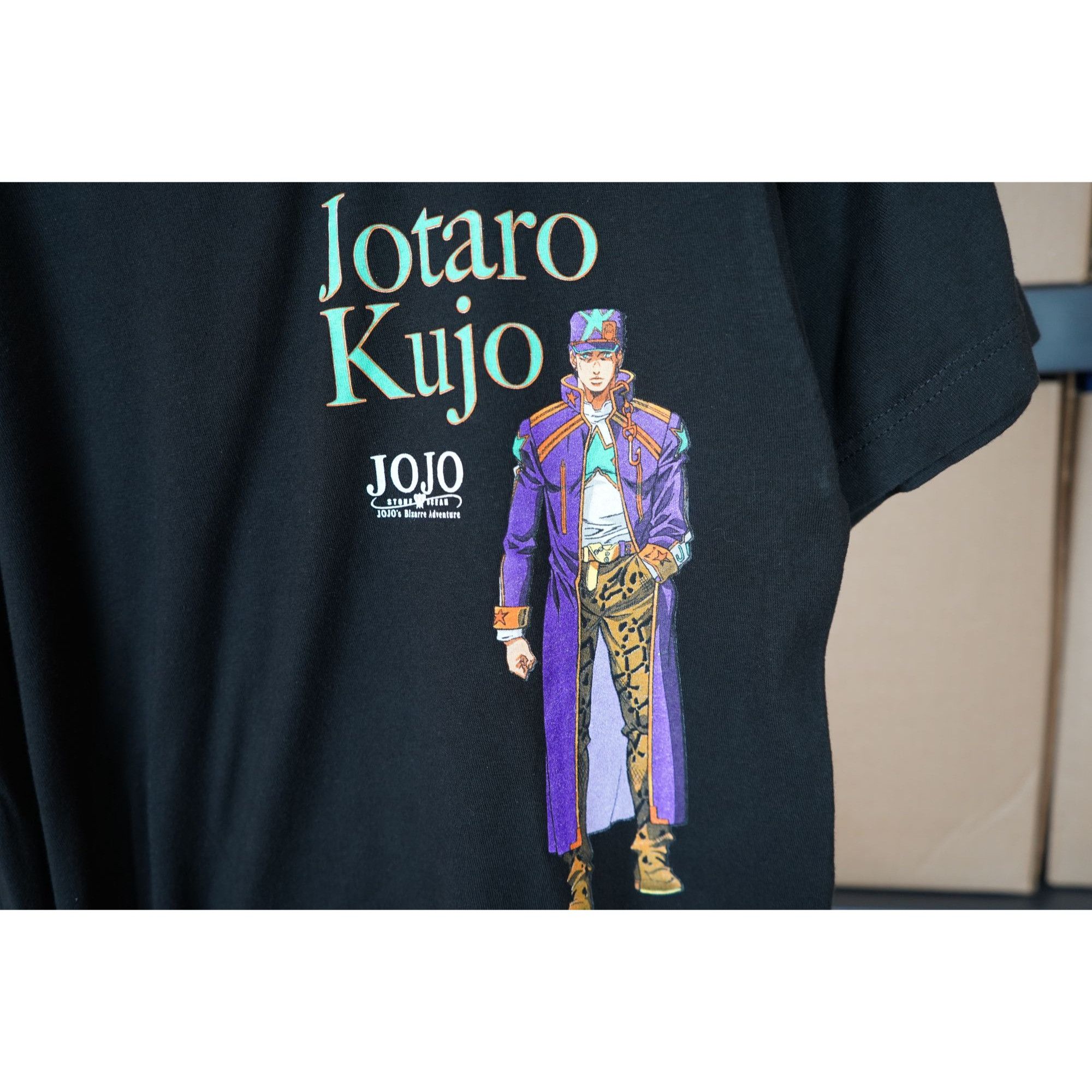 Other Jotaro Kujo Graphic Tshirt Men's M Black #435 Size US M / EU 48-50 / 2 - 3 Thumbnail