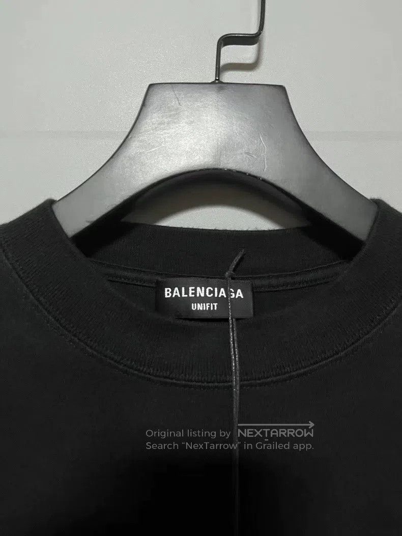 Balenciaga Balenciaga NASA co-branded embroidery long-sleeved T-shirt Size US S / EU 44-46 / 1 - 3 Thumbnail