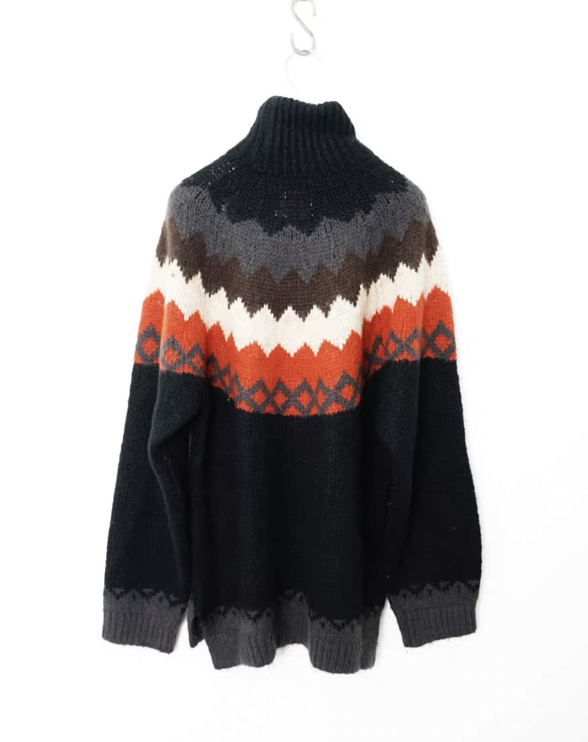 FACTOTUM Factotum Fair Isle High Neck Sweater Size US S / EU 44-46 / 1 - 6 Thumbnail