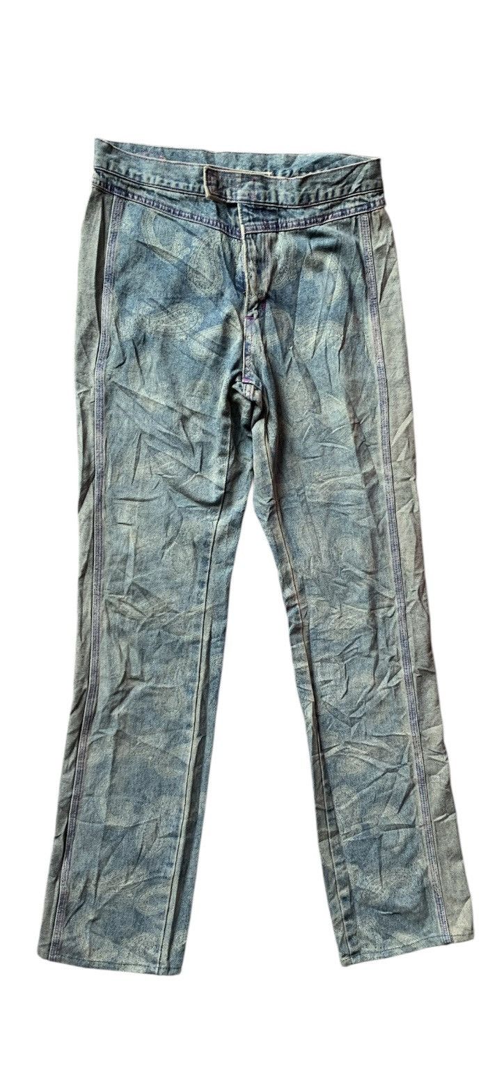 Japanese Brand VINTAGE Japan Nuve Bushpant flare denim Size 26" / US 2 / IT 38 - 1 Thumbnail