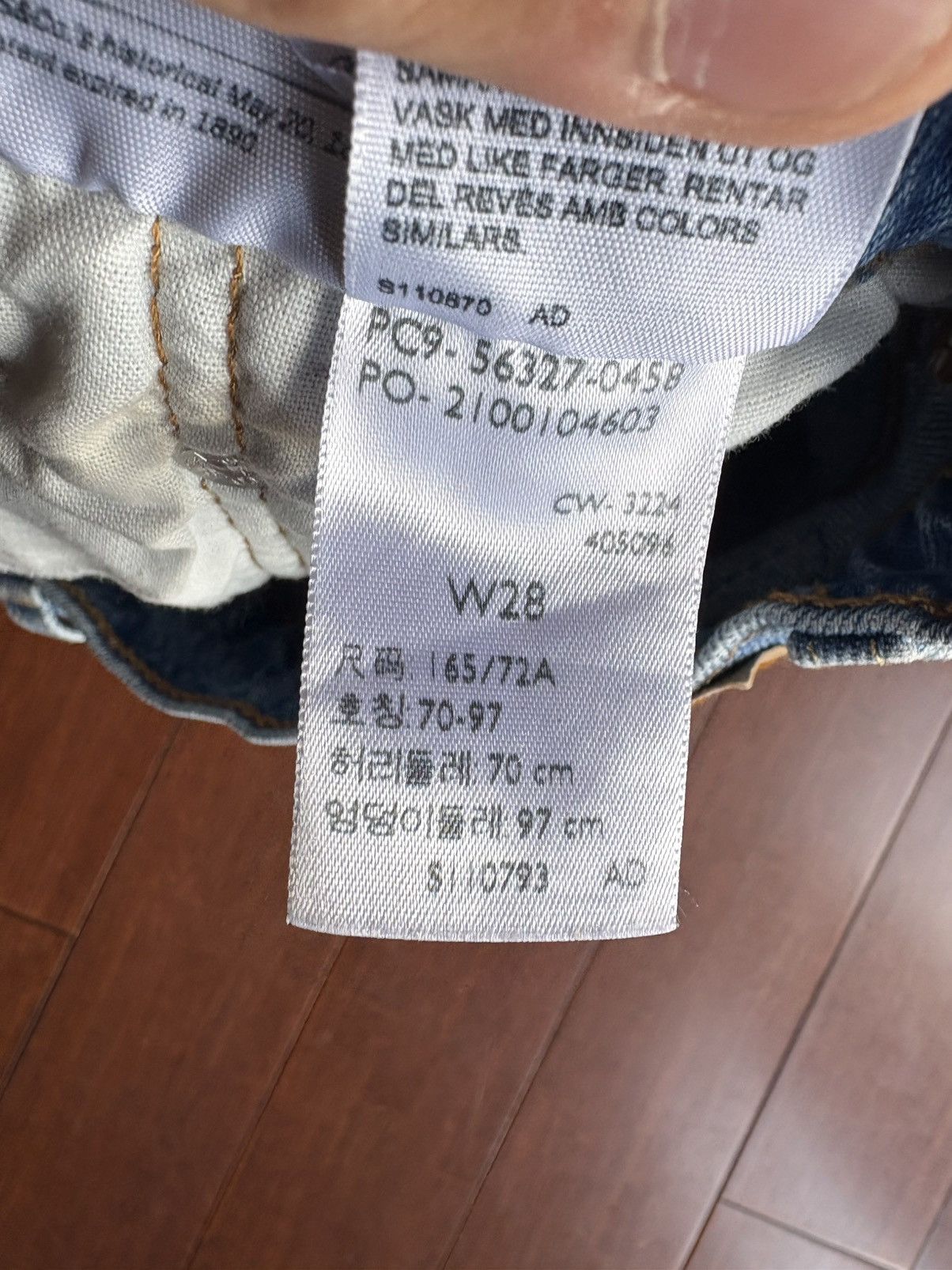 Levi's Vintage Levi Woman’s denim shorts Size 28" / US 6 / IT 42 - 3 Thumbnail
