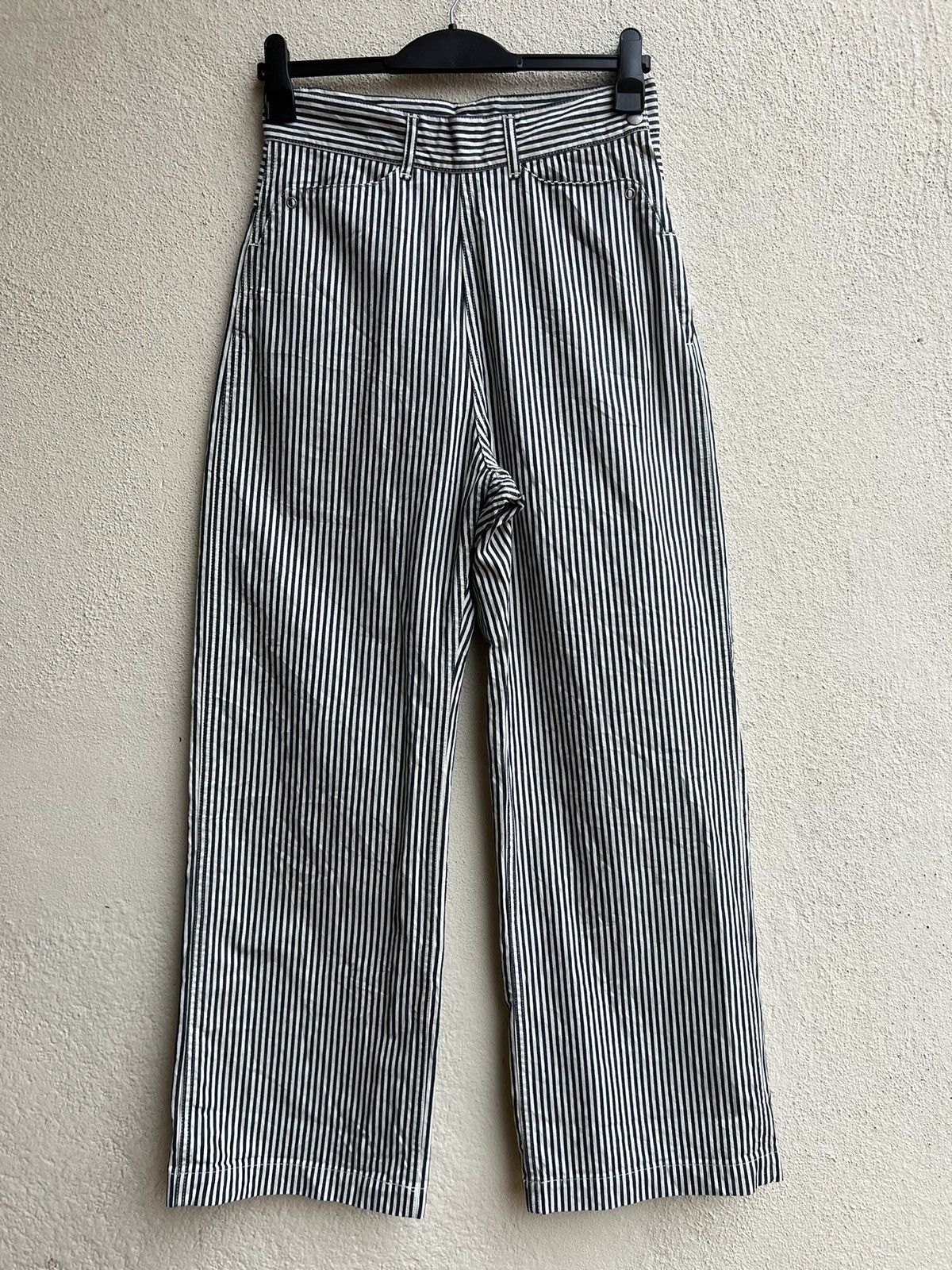 Ordinary Fits Ordinary Fits X Urban Research Hickory Striped Wide Leg Pant Size US 29 - 6 Thumbnail