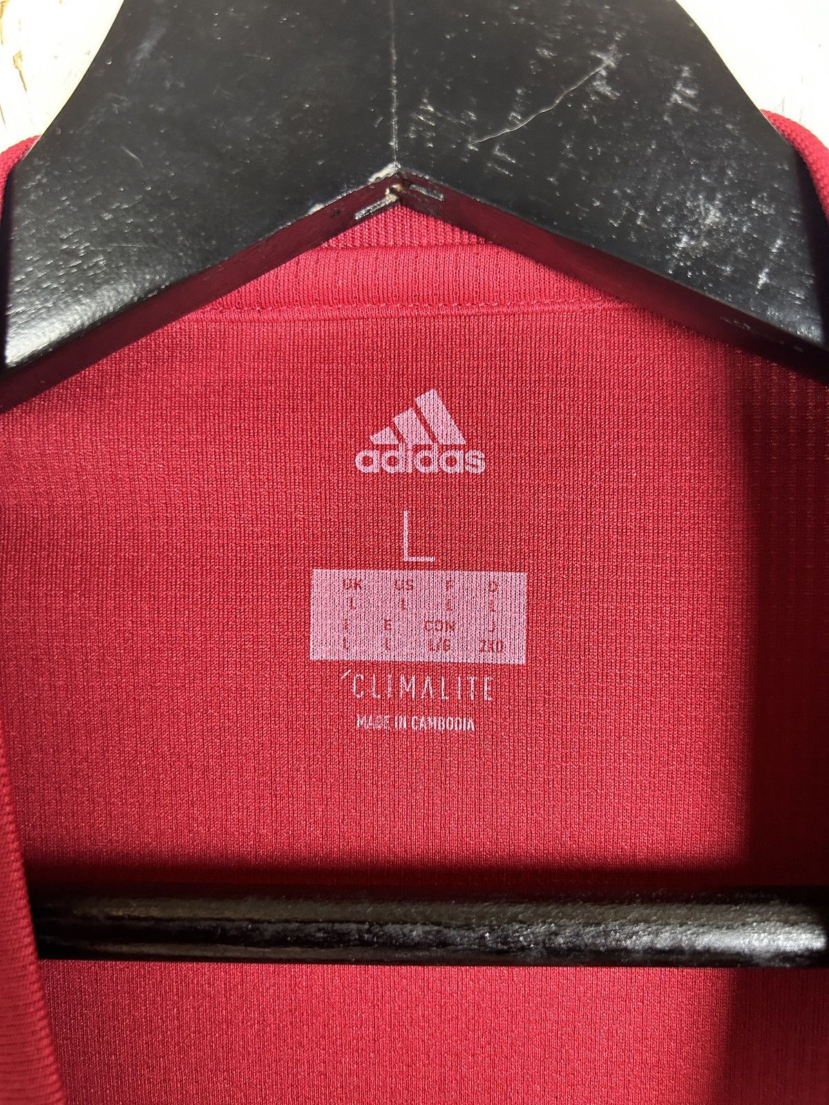 Other Adidas AC Milan 2017/18 Pre-Match Training Jersey Red L Size US L / EU 52-54 / 3 - 6 Thumbnail