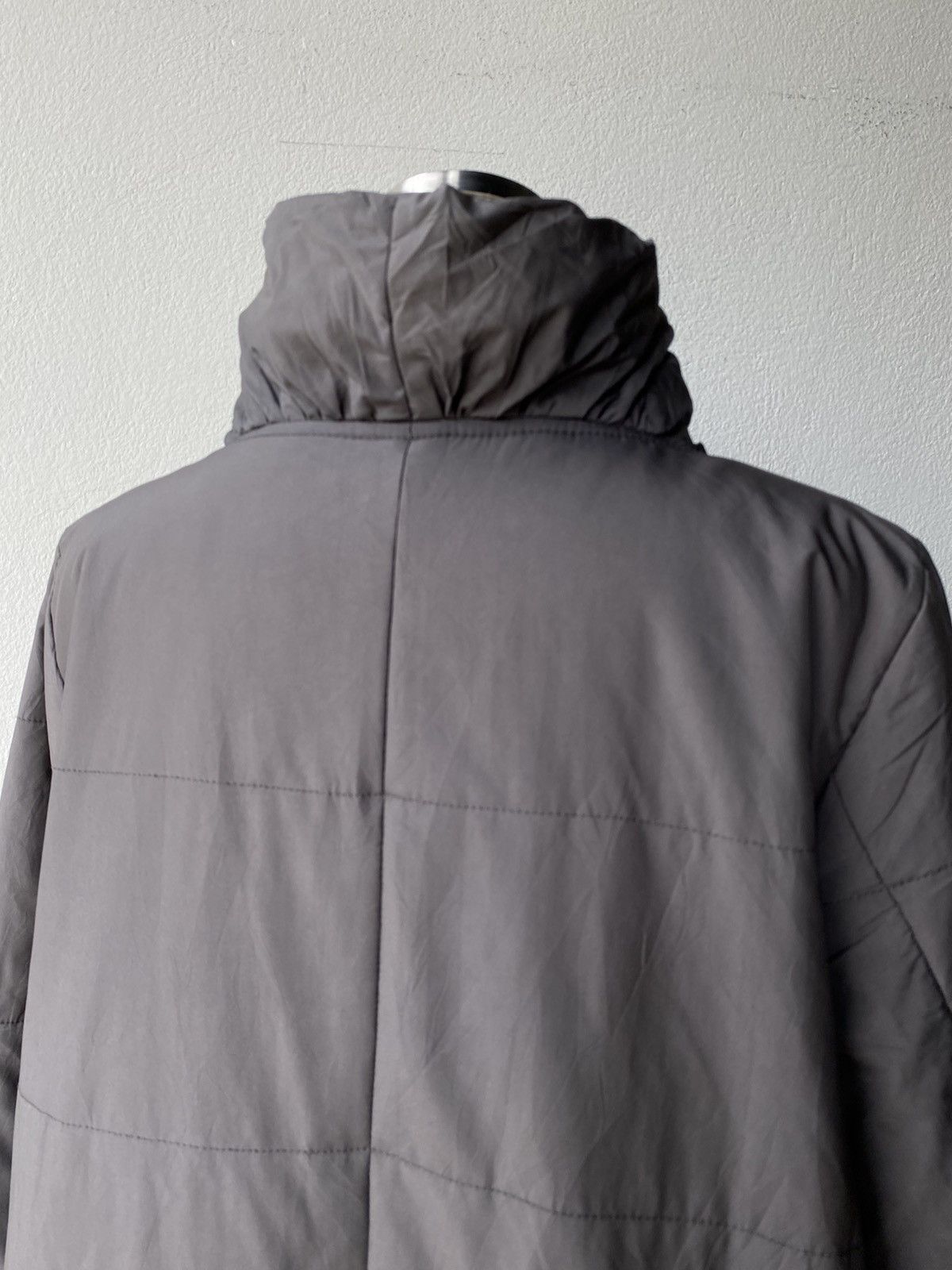 Issey Miyake Plantation Dark grey long coat Size M / US 6-8 / IT 42-44 - 11 Thumbnail