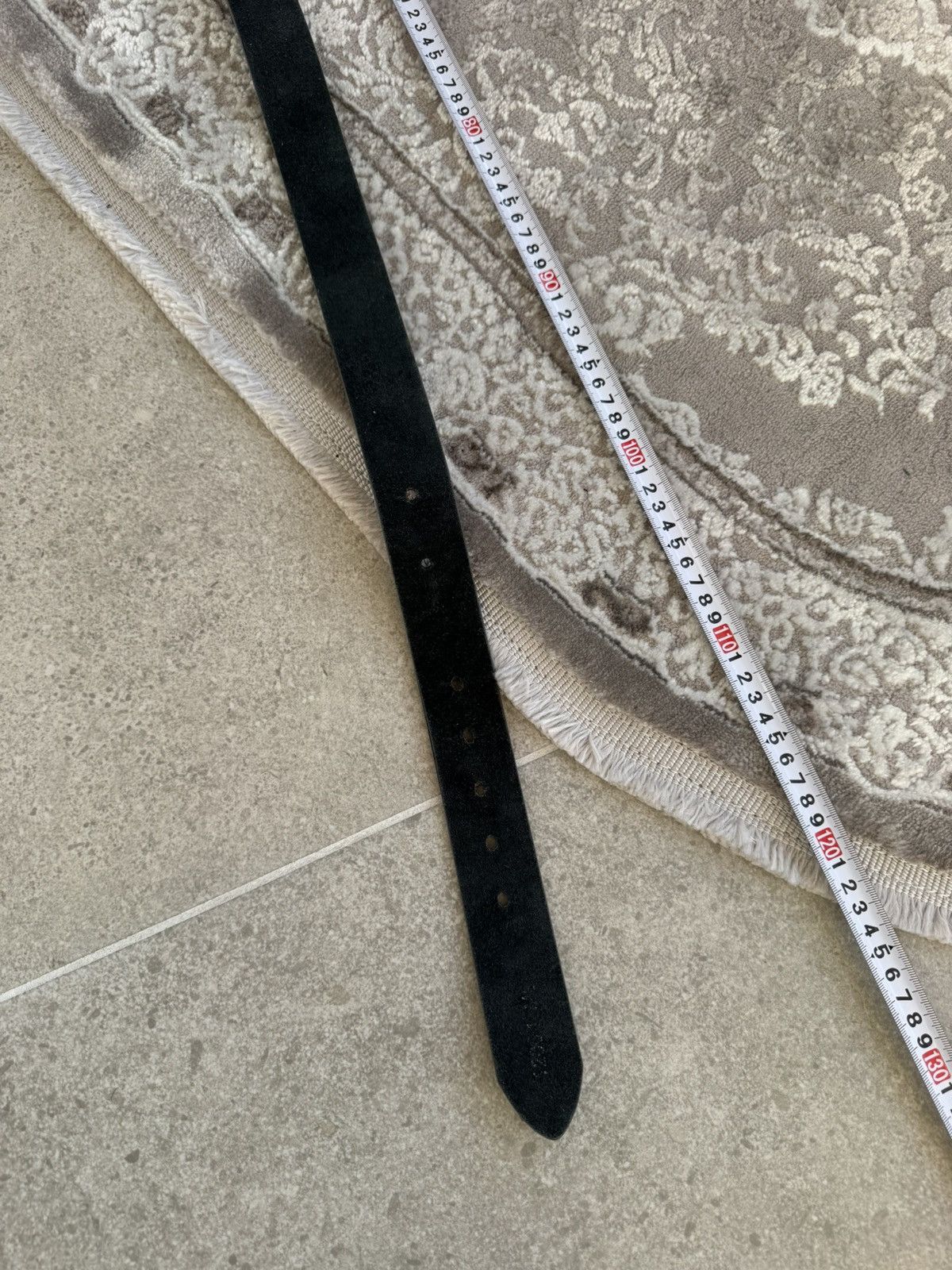 Armani Vintage Armani Monogram FADED Belt Y2K Size ONE SIZE - 6 Thumbnail