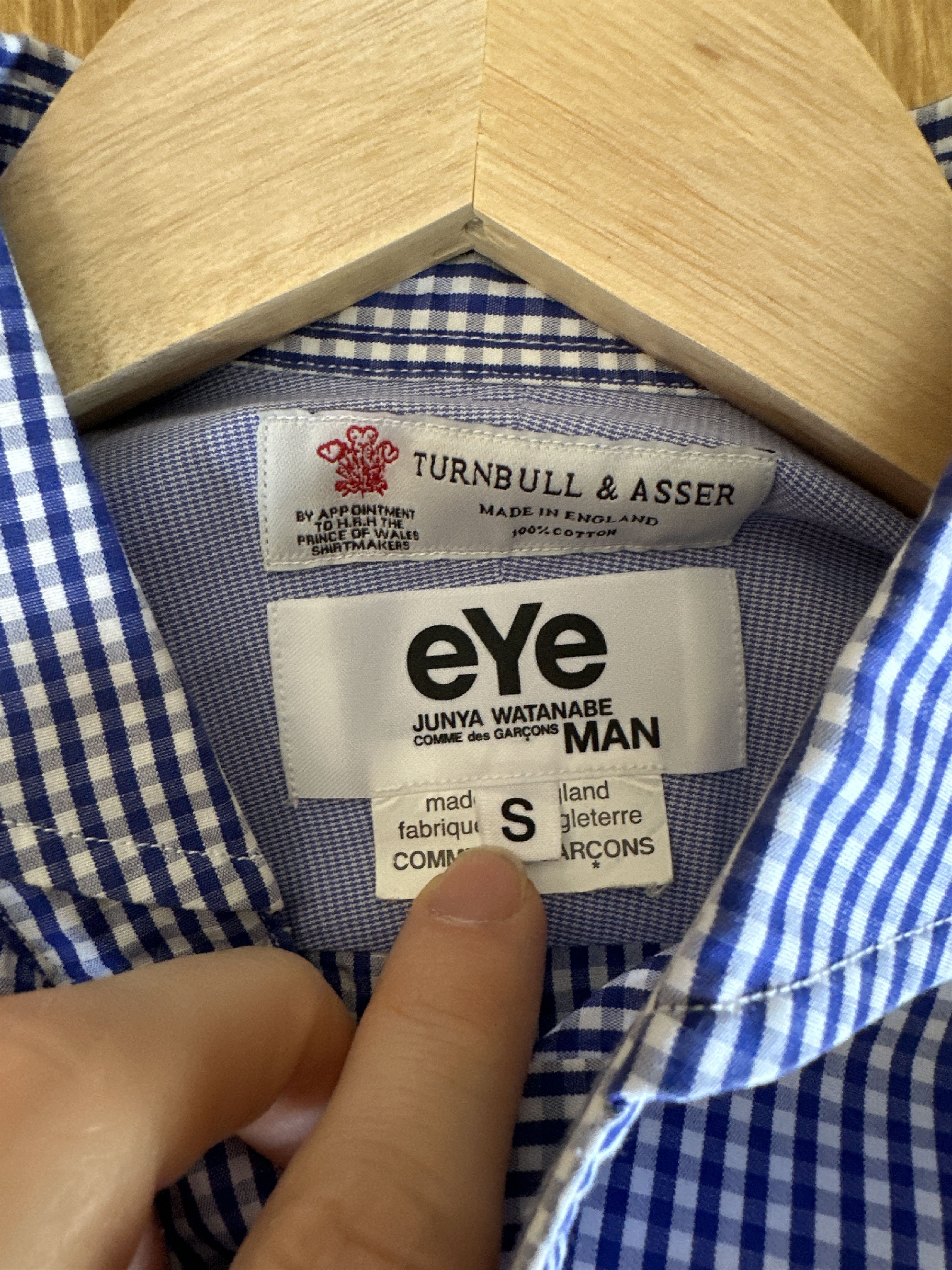 Junya Watanabe Junya Watanabe Checkered Button Up Shirt Size US S / EU 44-46 / 1 - 3 Thumbnail