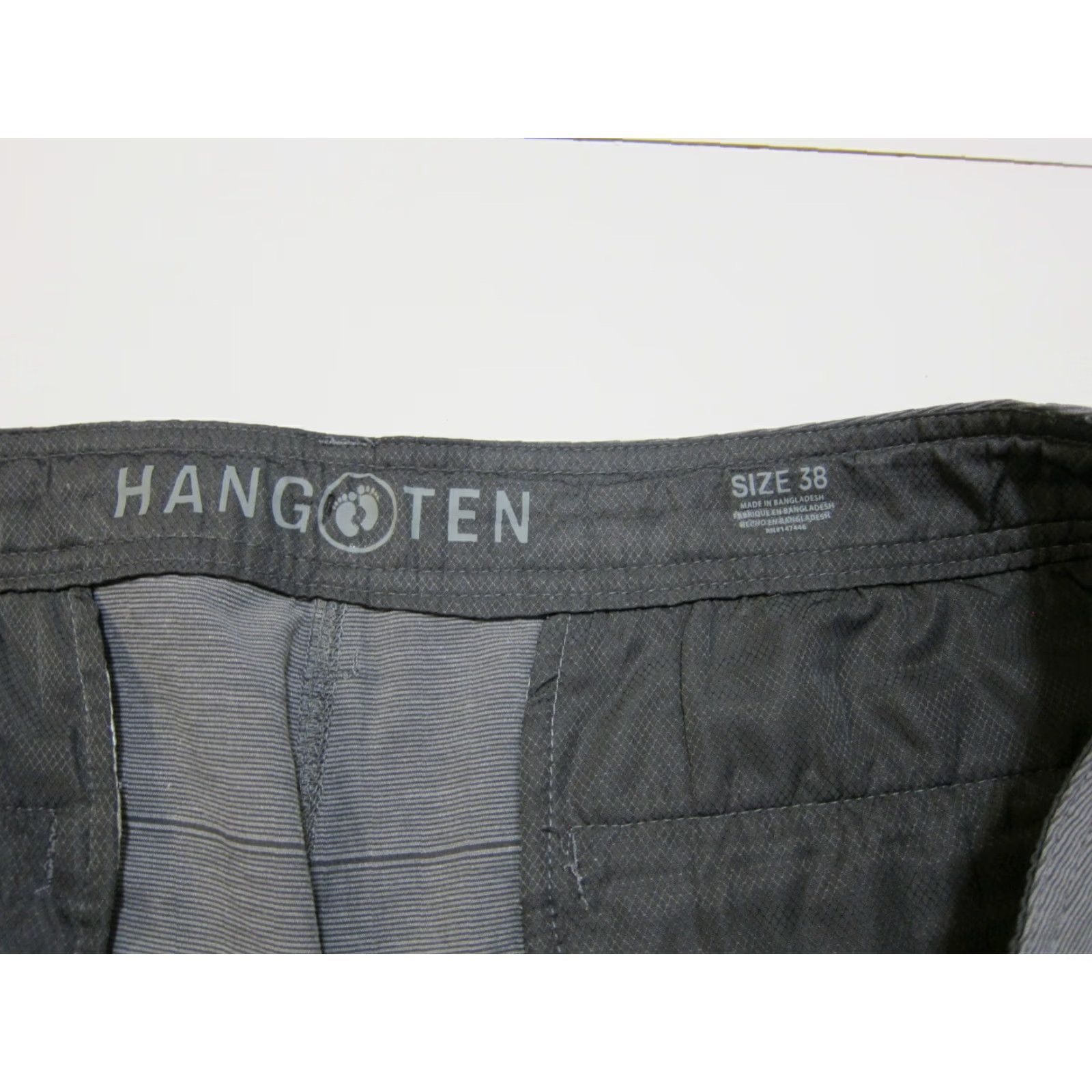Hang Ten Hang Ten Grey Stretch Swim Beach Golf Casual Chino Board Shorts Men Size 38 Size US 38 / EU 54 - 3 Thumbnail