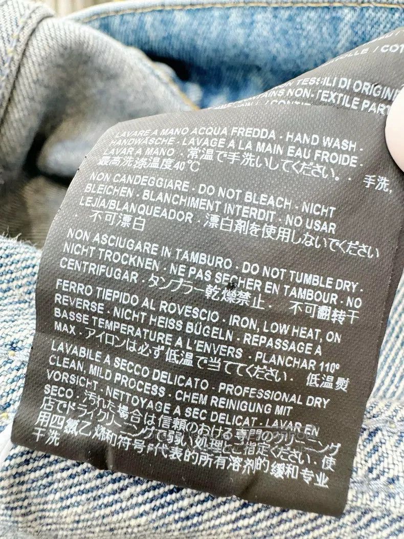 Balenciaga Balenciaga Blue Vintage Coca-Cola Logo Denim Long Sleeve J Size US S / EU 44-46 / 1 - 7 Thumbnail