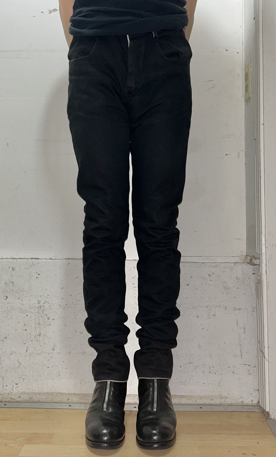 Leopold Bossert Leopold Bossert Selvedge Overlock J Cut Denim Size US 31 - 10 Thumbnail