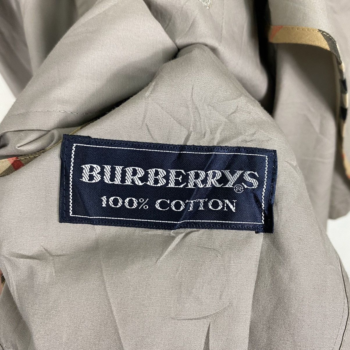 Burberry × Vintage 💥80s BURBERRYS PRORSUMS TRENCH LONG COAT JACKET Size US L / EU 52-54 / 3 - 10 Thumbnail