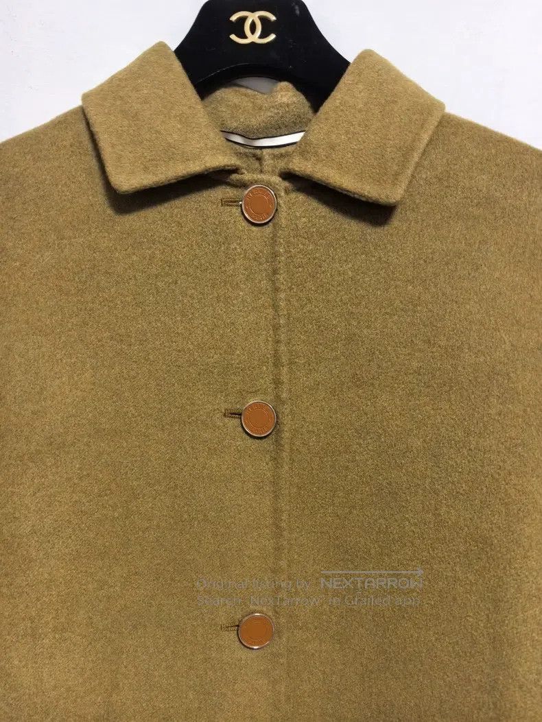 Other Hermes Wrap-Style Long Cashmere Overcoat Size XXS / US 00 / IT 34 - 4 Thumbnail