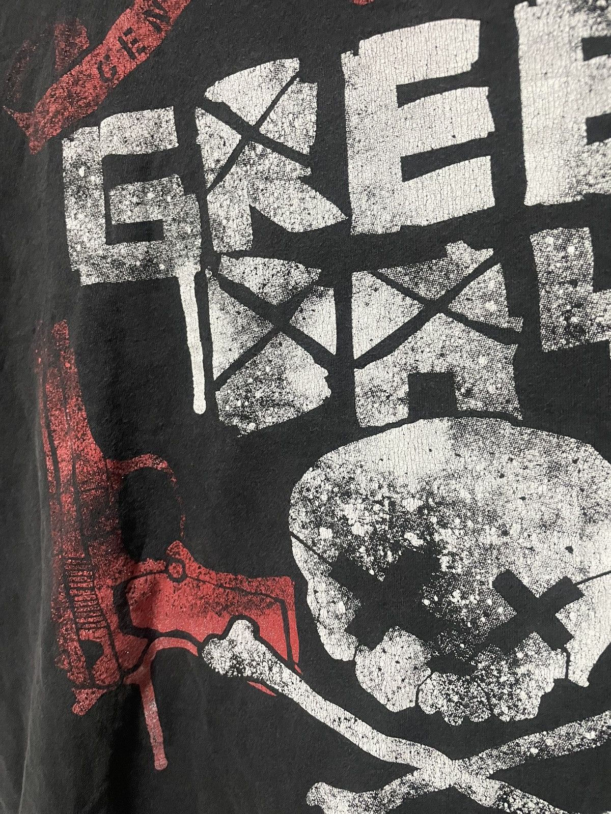 Band Tees × Vintage Vintage 2000s Green Day 21st Century Breakdown Faded T Shirt Size US XL / EU 56 / 4 - 7 Thumbnail