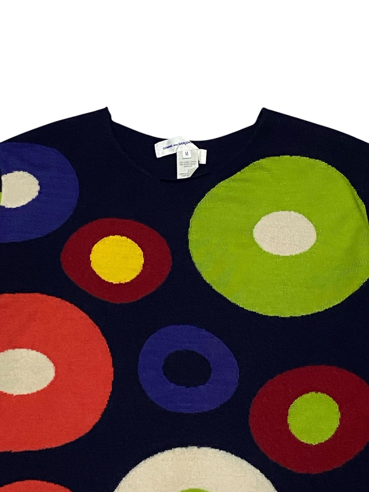 Comme des Garcons Comme Des Garçons SHIRT Multicolor Knit Sweater Size US M / EU 48-50 / 2 - 7 Thumbnail