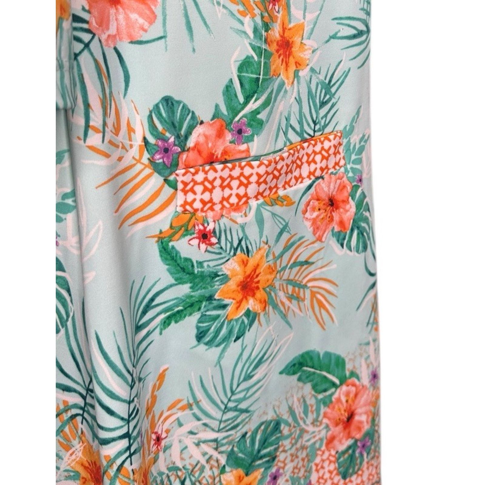 Other CABANA LIFE Cayman Print UPF Shift Dress M Swim Cover Beach Size M / US 6-8 / IT 42-44 - 9 Thumbnail