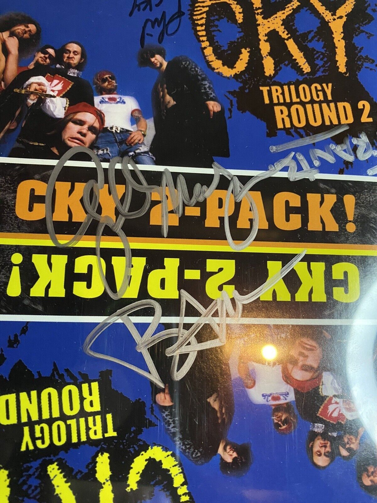 Other CKY 2-Pack Trilogy: R 1+2 DVD, 2 Set SIGNED BAM MARGERA + Size ONE SIZE - 2 Thumbnail
