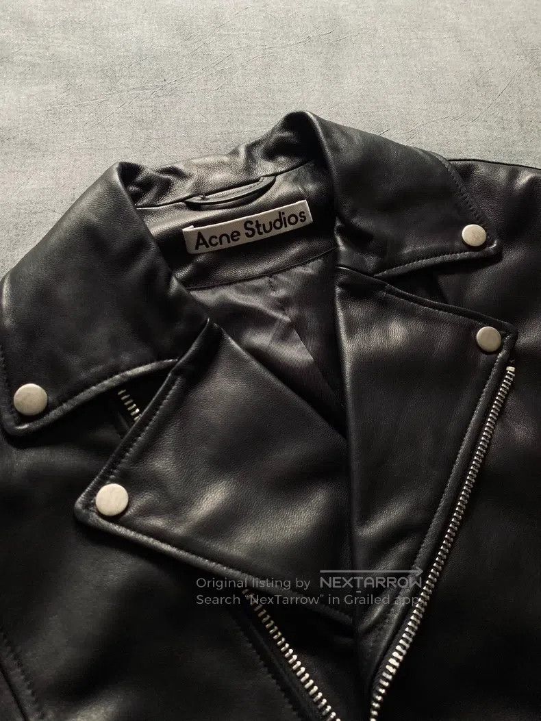 Acne Studios Acne Studios Sheepskin multi-zipper biker jacket Size US S / EU 44-46 / 1 - 4 Thumbnail