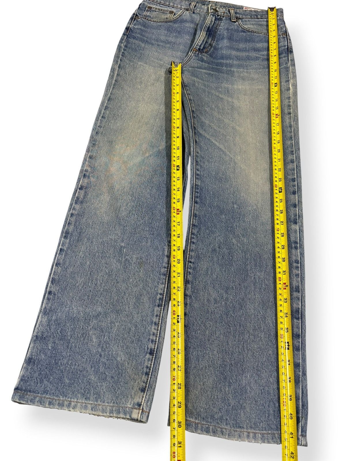 Wrangler Vintage Wrangler USA Rusty Mud Wash Classic Fit Jeans Size US 31 - 13 Thumbnail