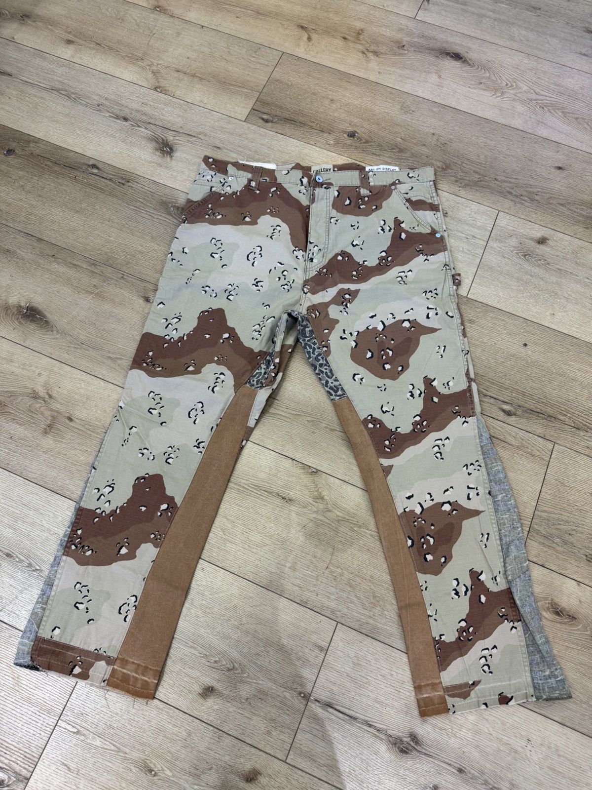 Gallery Dept. Gallery Dept Carpenter Camo Chocolate Chip Pants Size US 40 / EU 56 - 1 Thumbnail