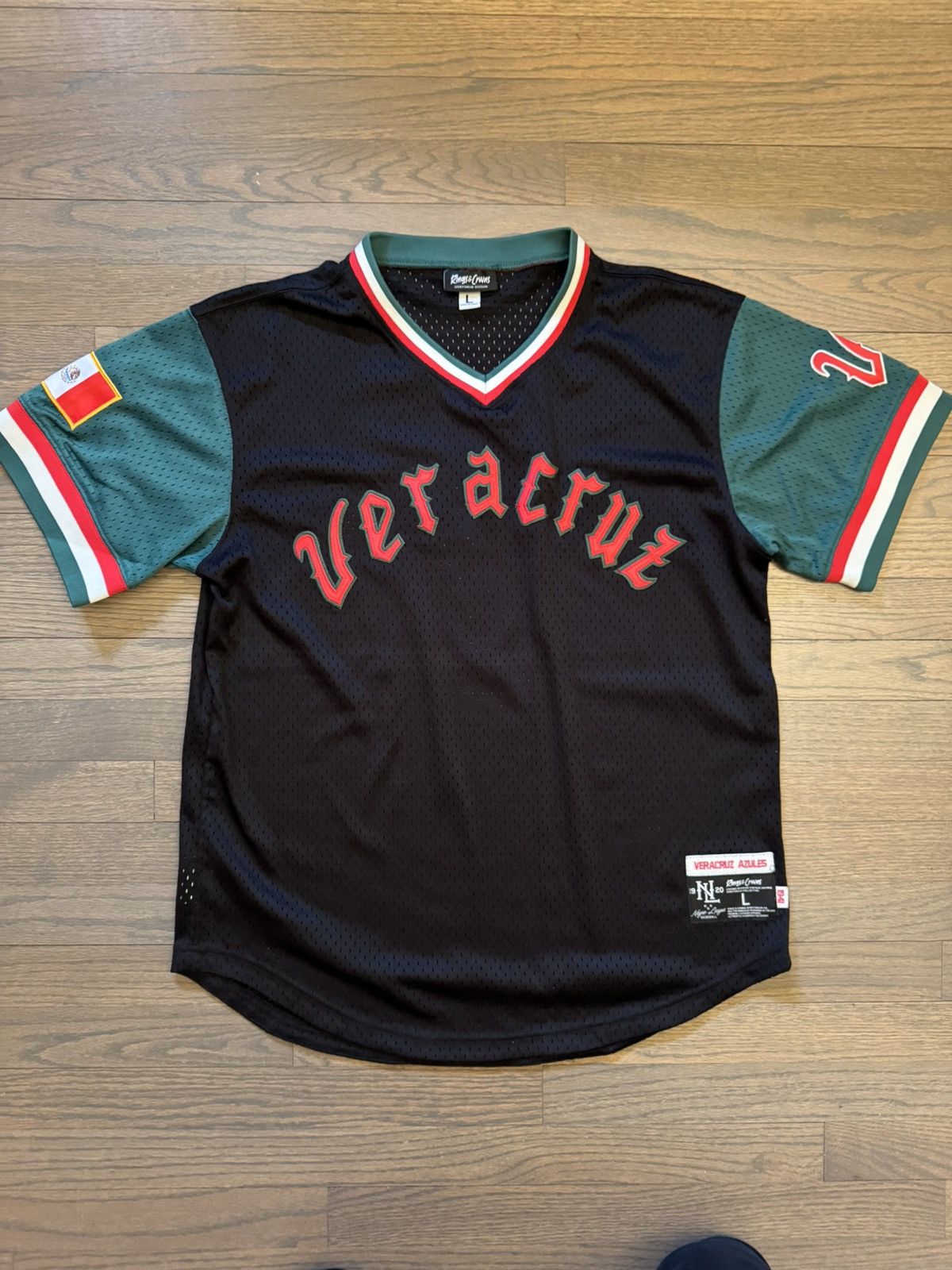 Other Veracruz Azules Throwback Baseball Jersey Size US L / EU 52-54 / 3 - 1 Thumbnail