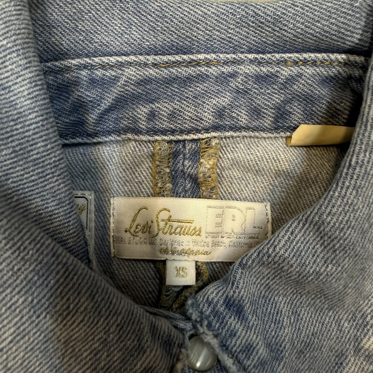 ERL × Levi's LEVI’S® X ERL FITTED DENIM SHIRT Size XS / US 0-2 / IT 36-38 - 7 Thumbnail