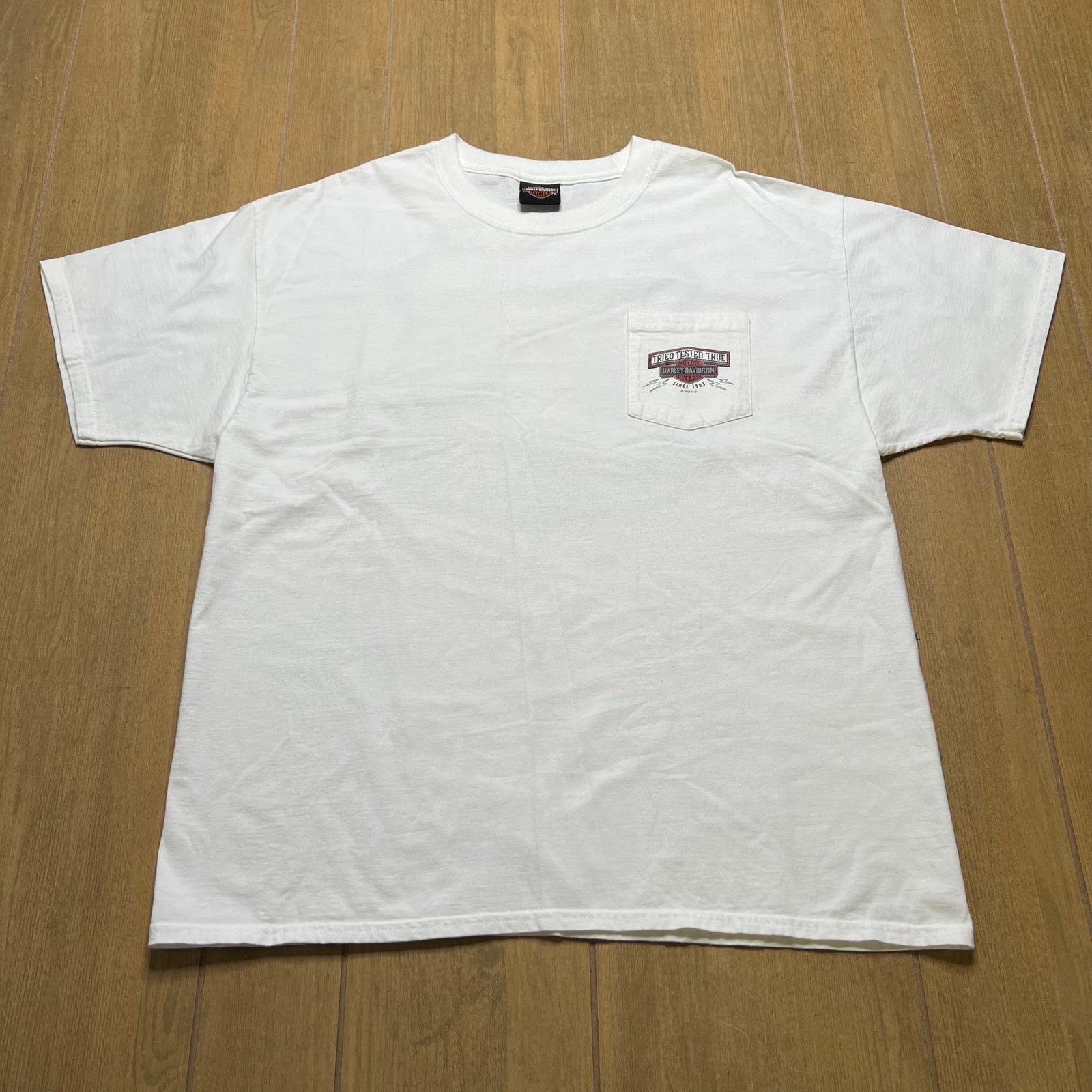 Harley Davidson Vintage Harley-Davidson Reno Nevada t-shirt Men Sz L/XL Y2K Size US XL / EU 56 / 4 - 1 Thumbnail